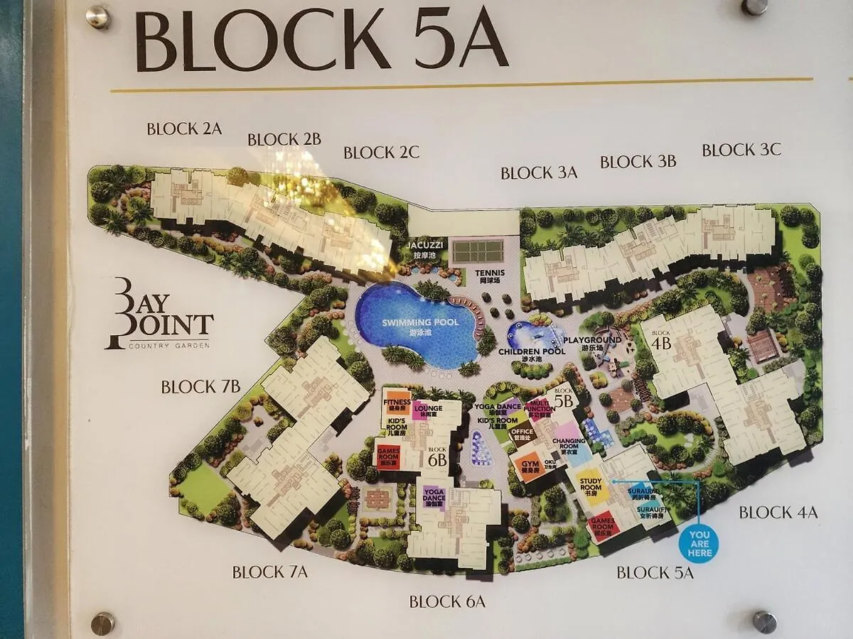 Bay Point Danga Bay By Cactus Homestay Thm Johor Bahru 0*,